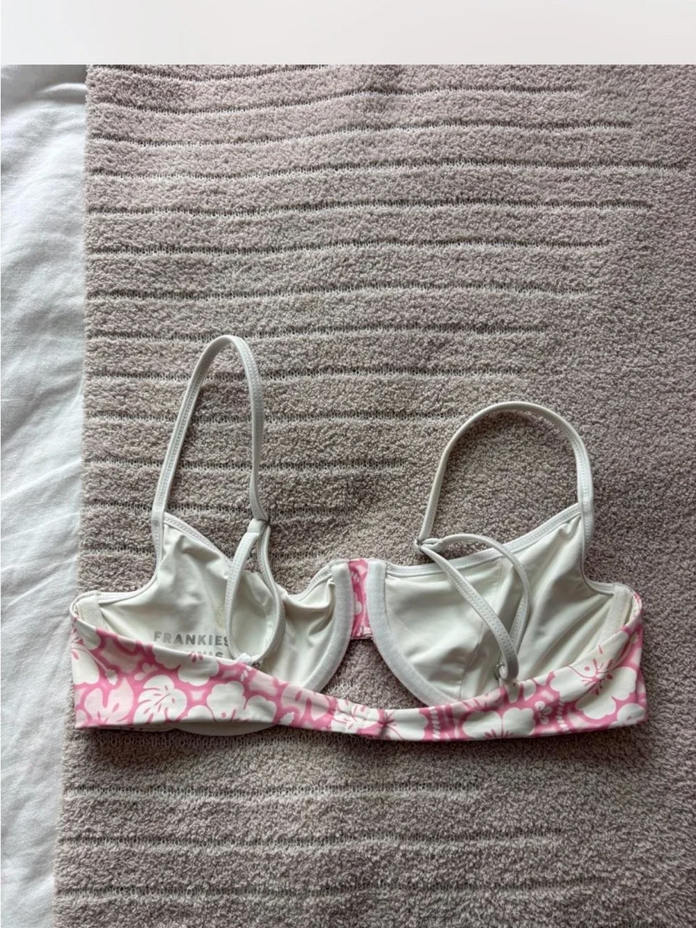 Frankie’s Bikini Floral Bikini Top